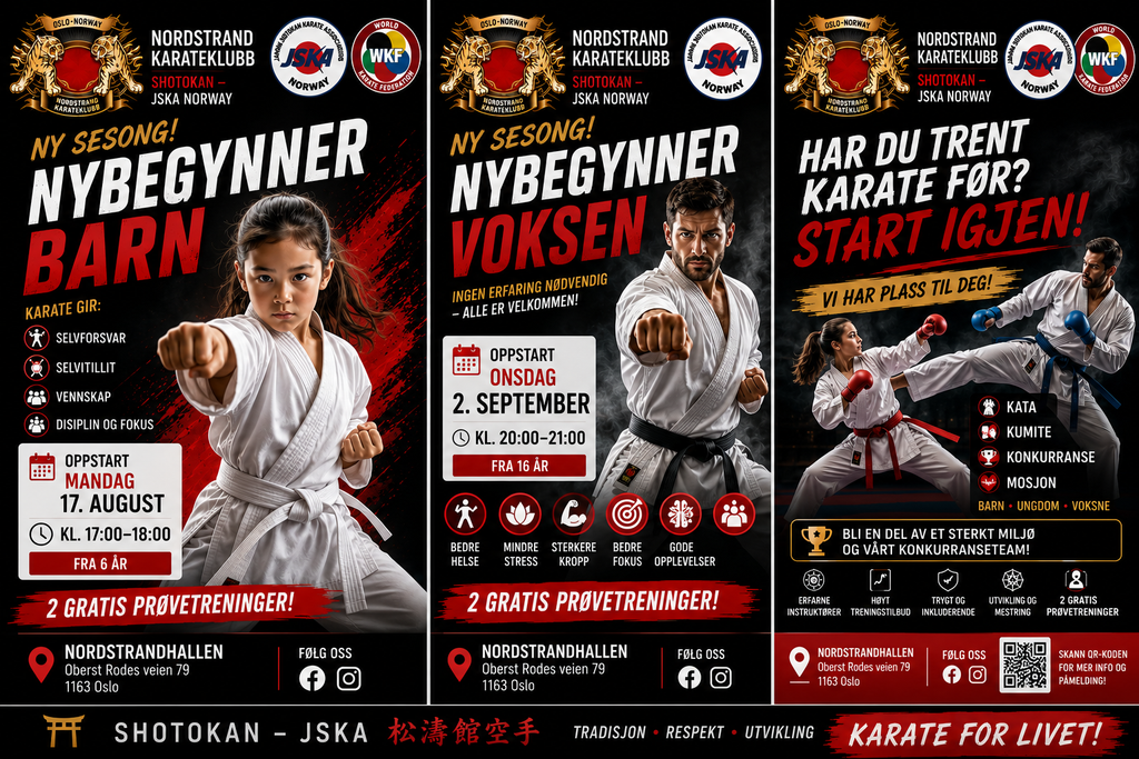 Velkommen til Nordstrand Karateklubb